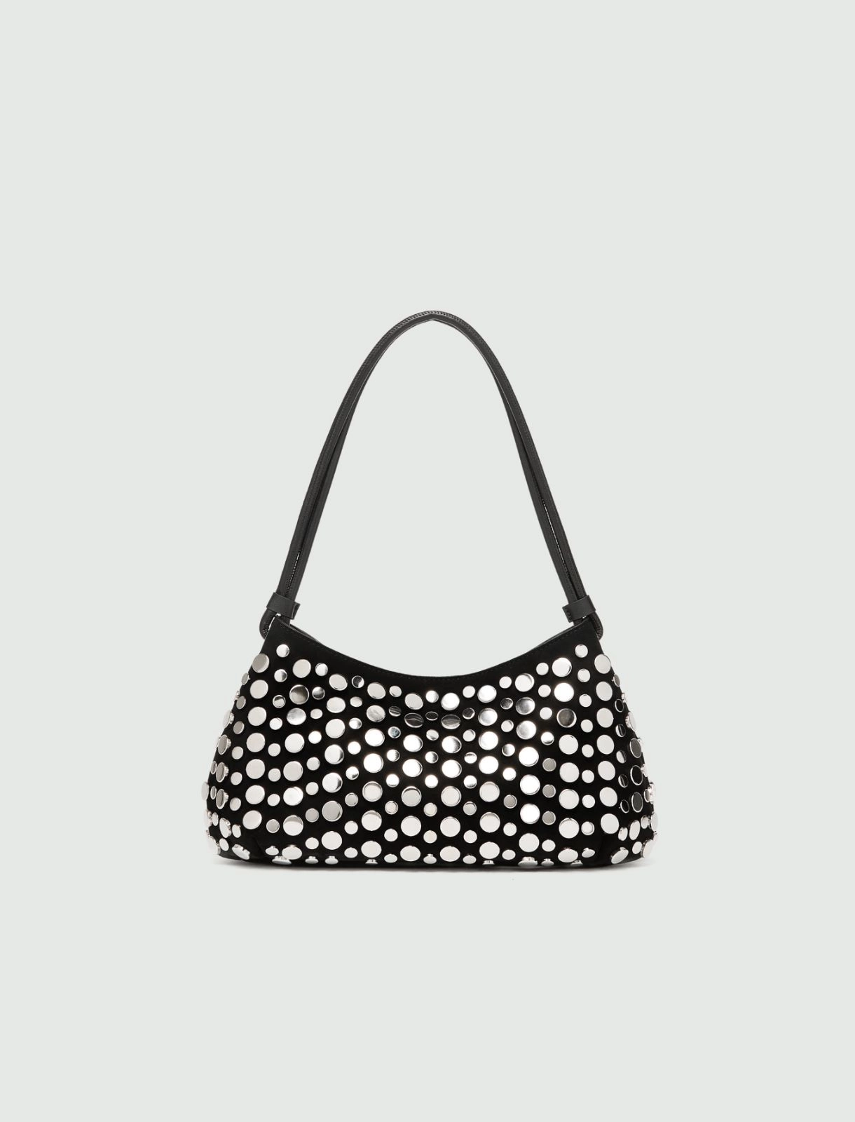 Marella BORSA ECOCAMOSCIO CON BORCHIE