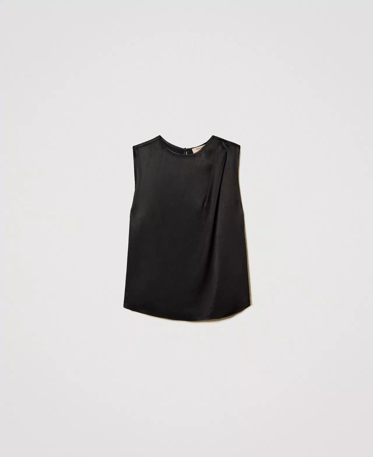 TWINSET TOP CON DRAPPEGGIIO DONNA