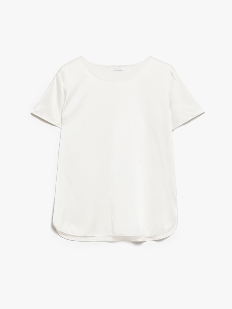 MAX MARA LEISURE T-SHIRT IN SETA DONNA