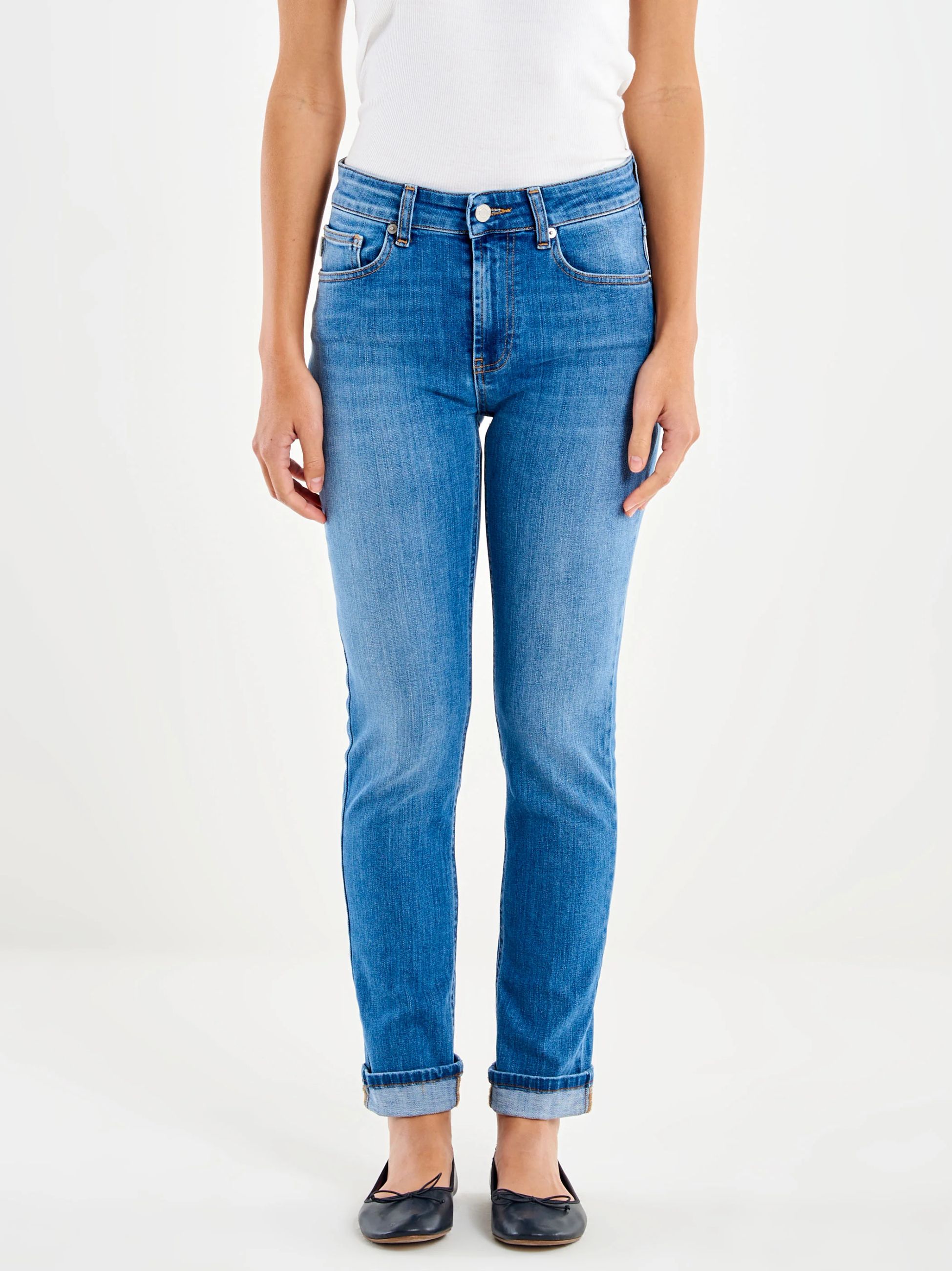 VICOLO JEANS CROPPED A VITA MEDIA