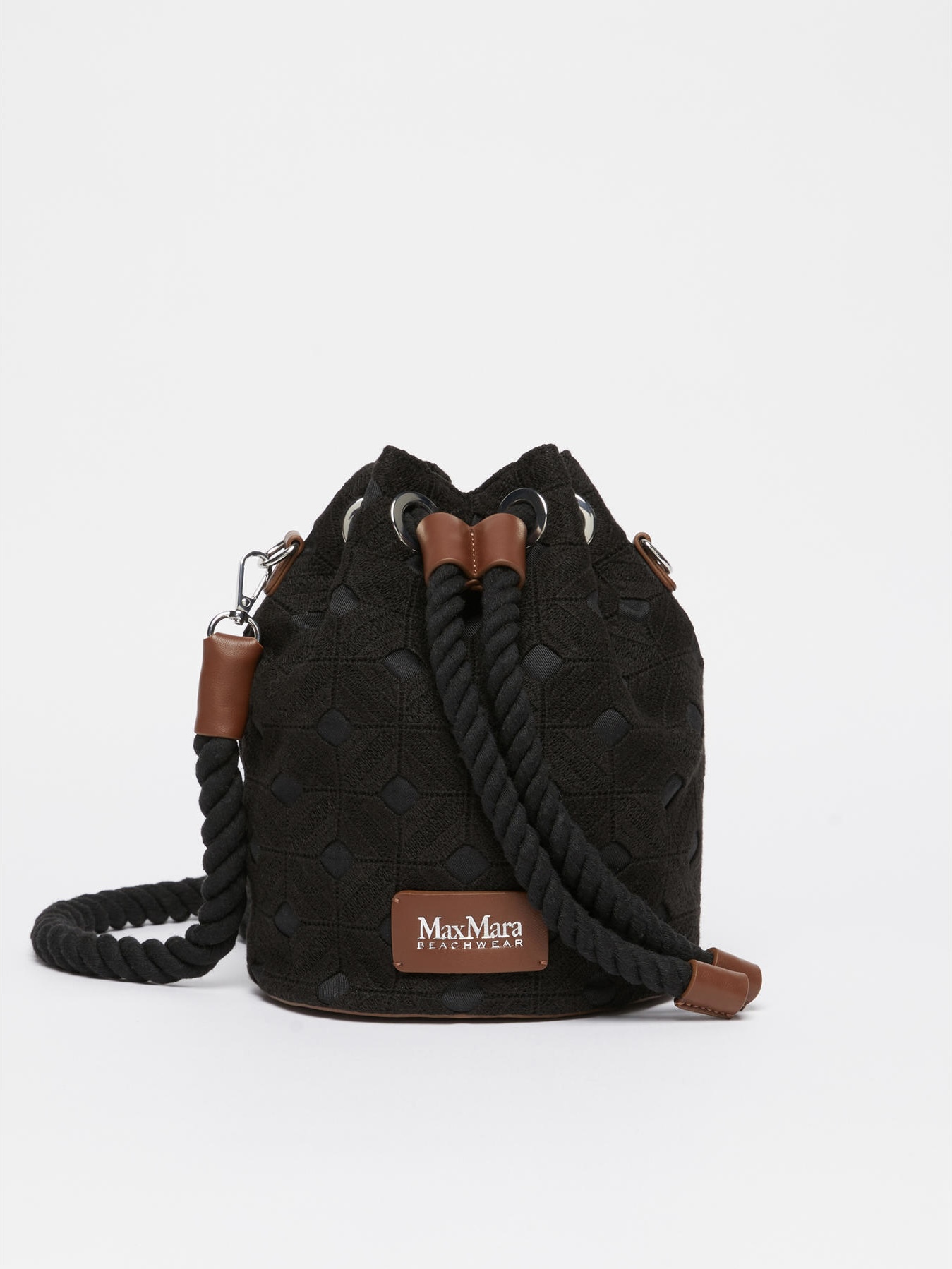 MAX MARA BEACHWEAR BORSA A SECCHIELLO CON COULISSE