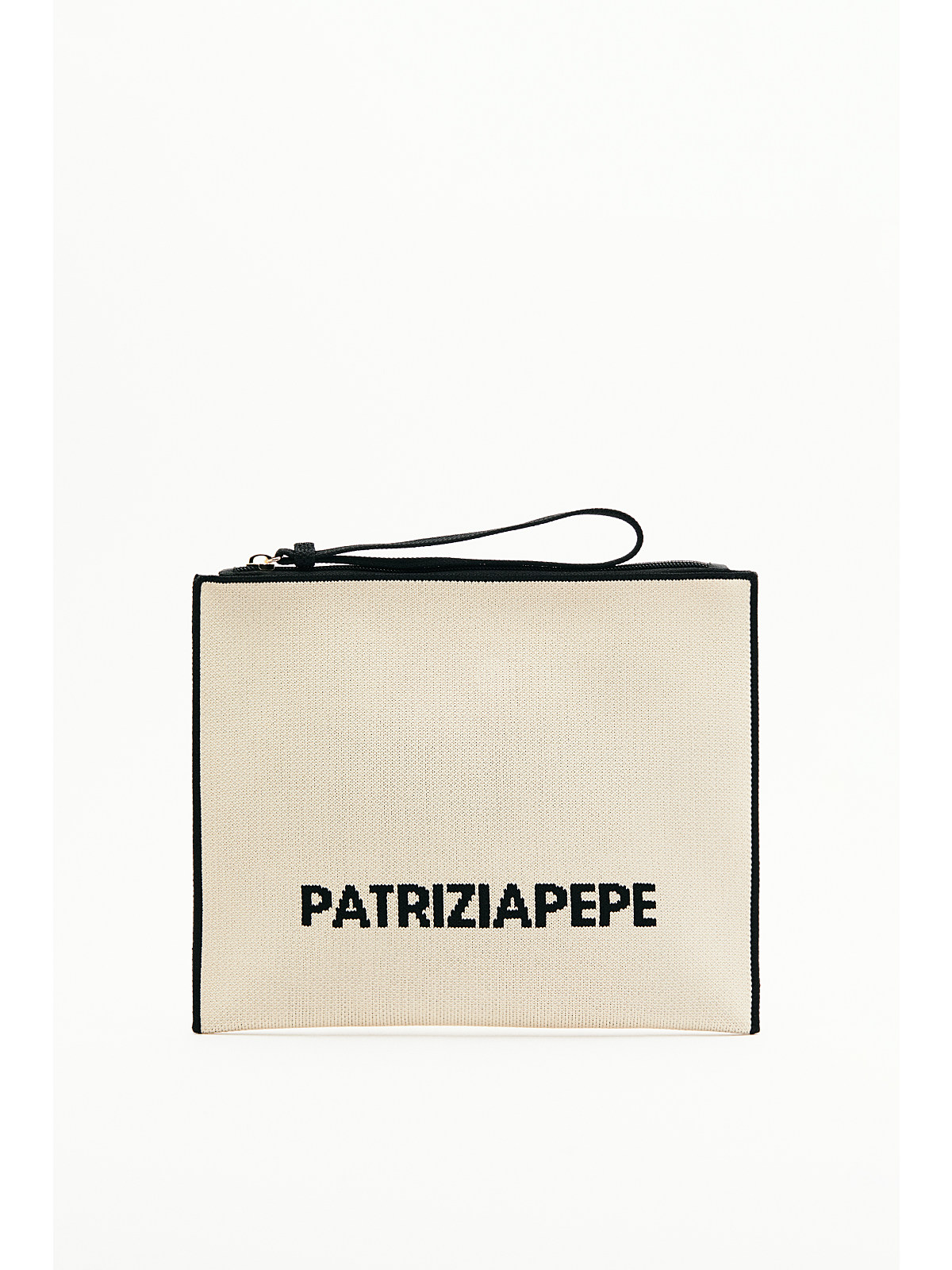 PATRIZIA PEPE POCHETTE TRICOT JAQUARD