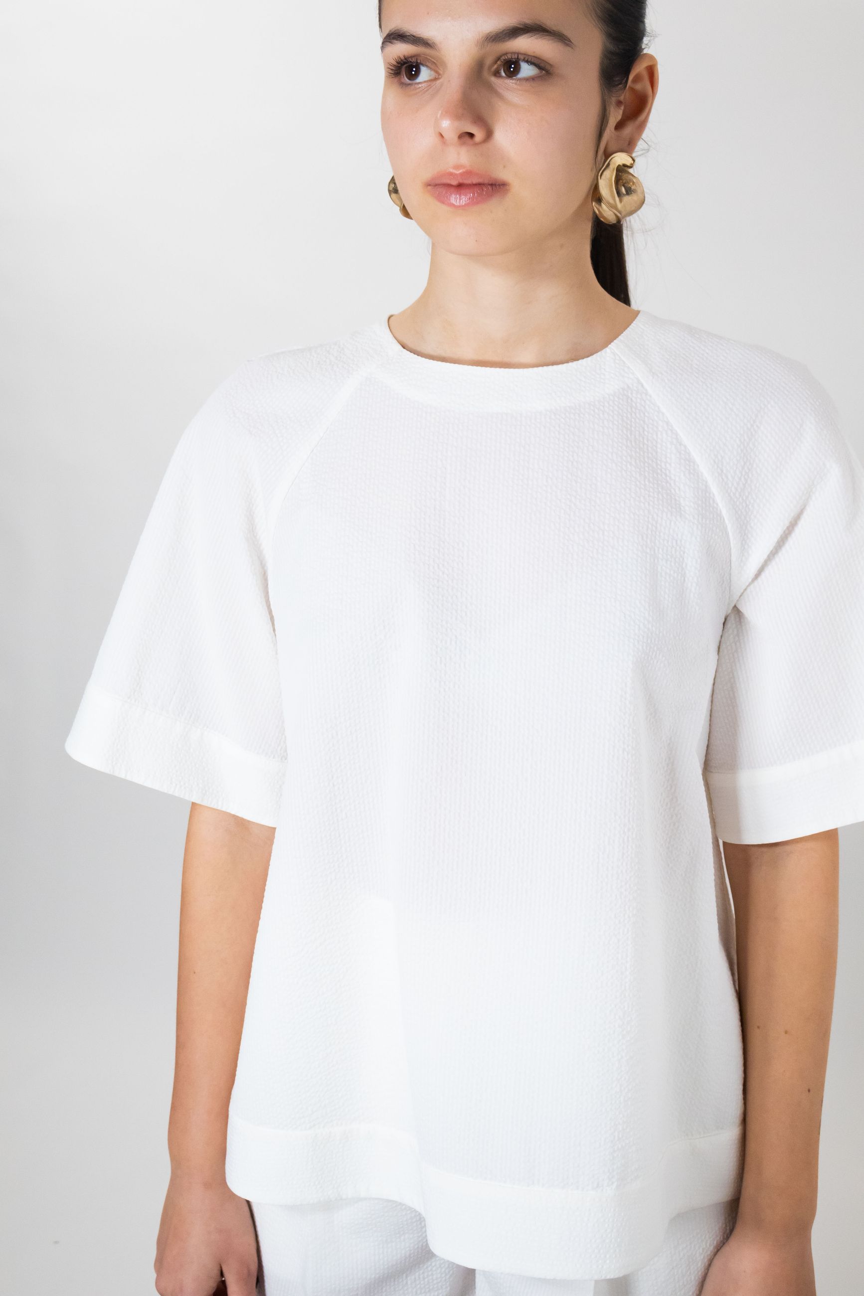 MM Max Mara BLUSA A MANICA CORTA