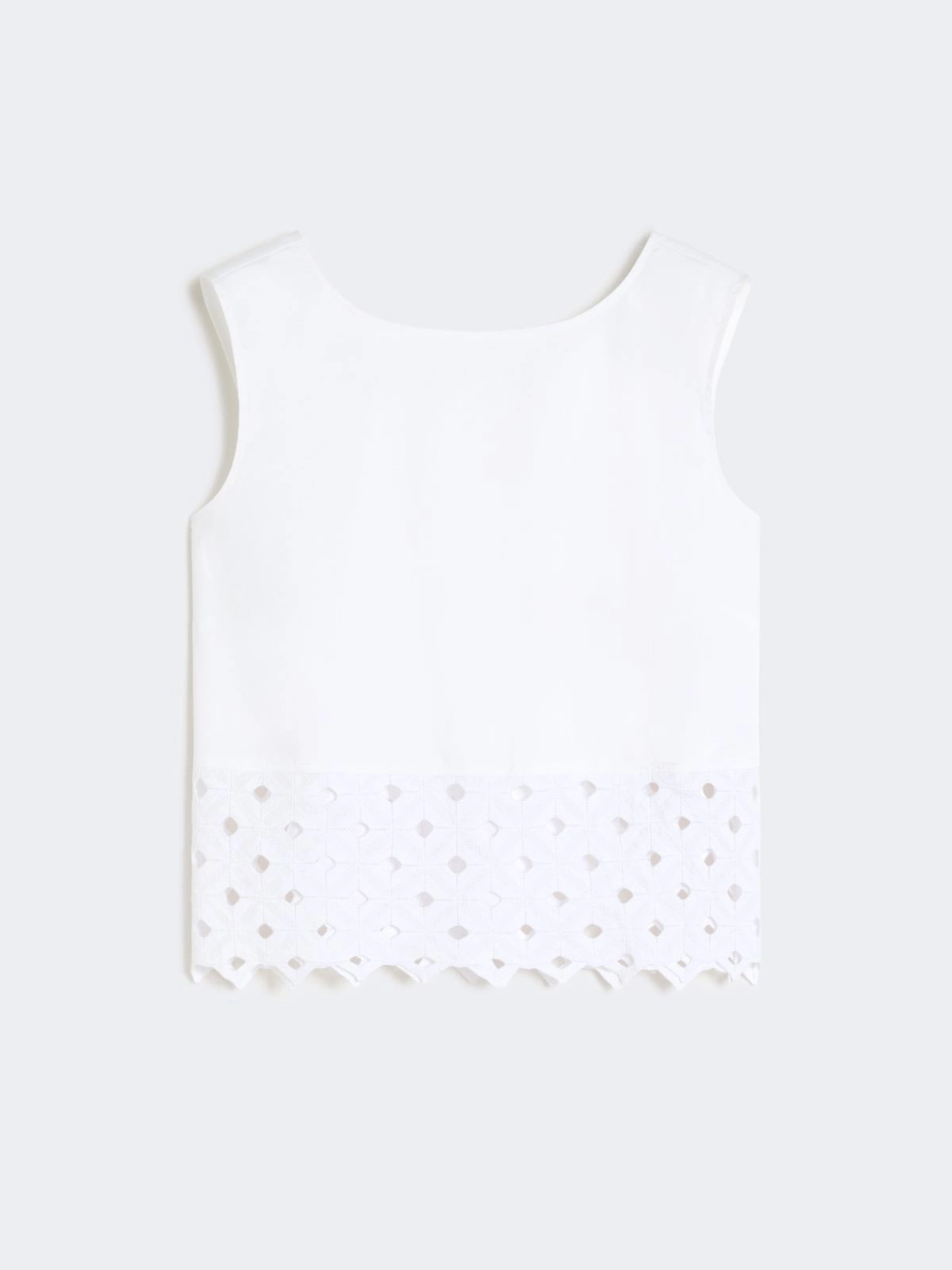 MAX MARA BEACHWEAR TOP CROP SMANICATO