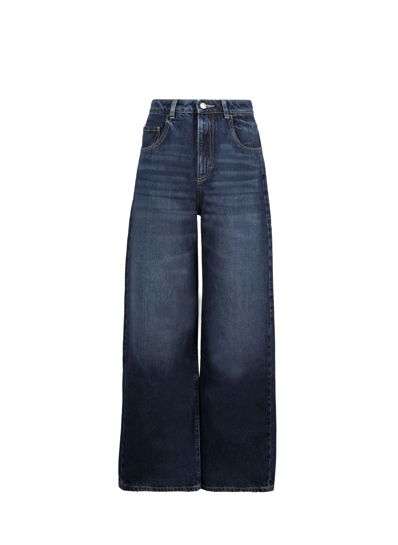 ICON DENIM POPPY GAMBA LARGA E VITA MEDIA