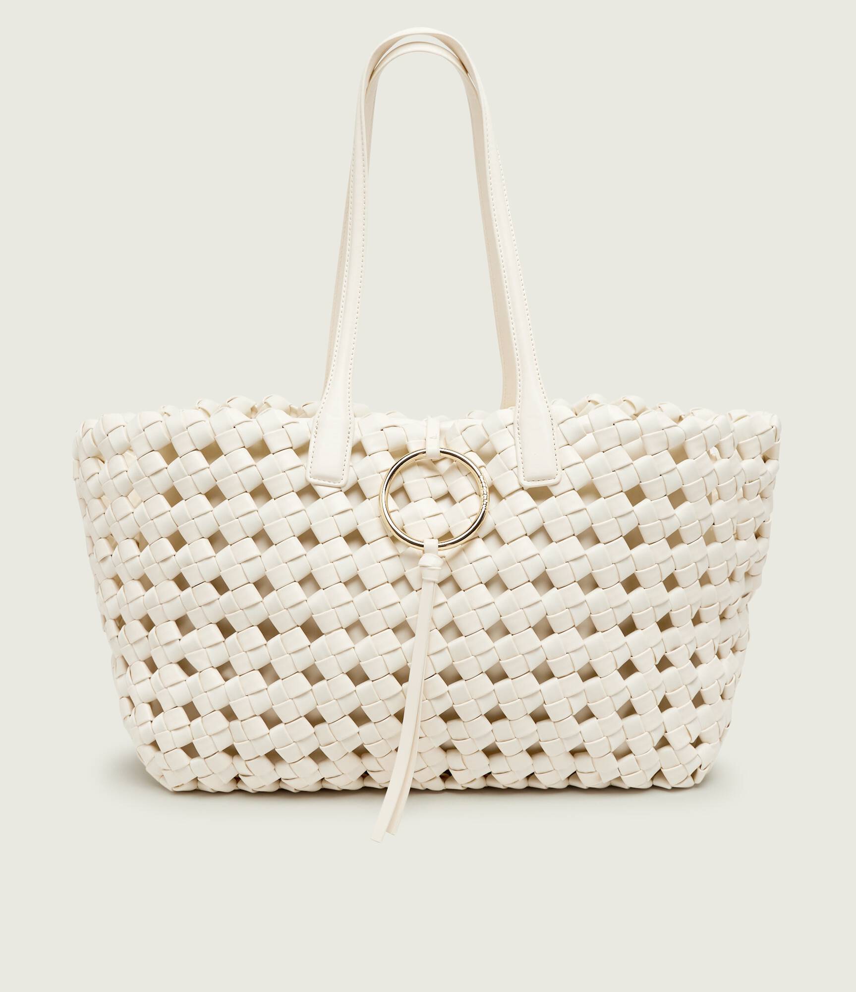 Marella BORSA SHOPPING IN TESSUTO SPALMATO