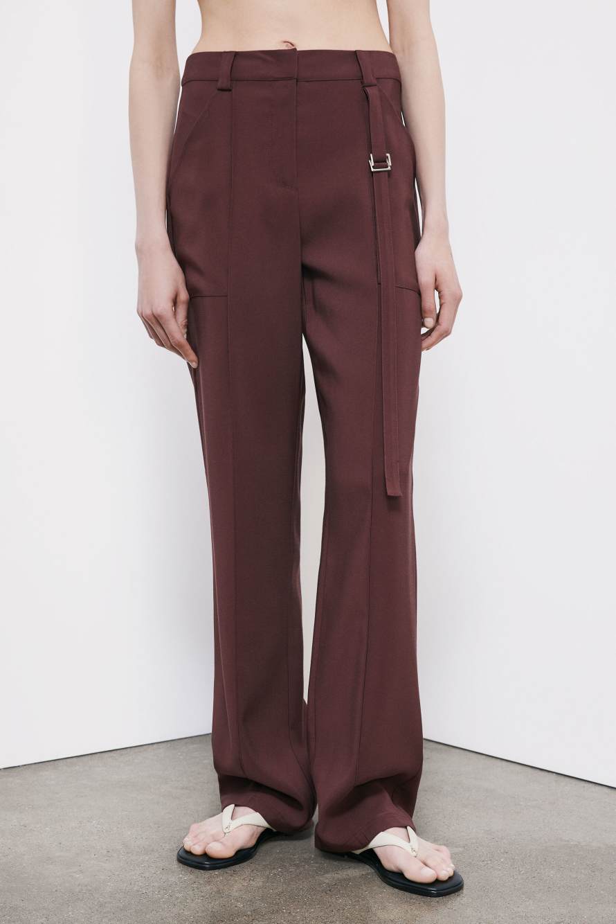PATRIZIA PEPE PANTALONE IN TENCEL