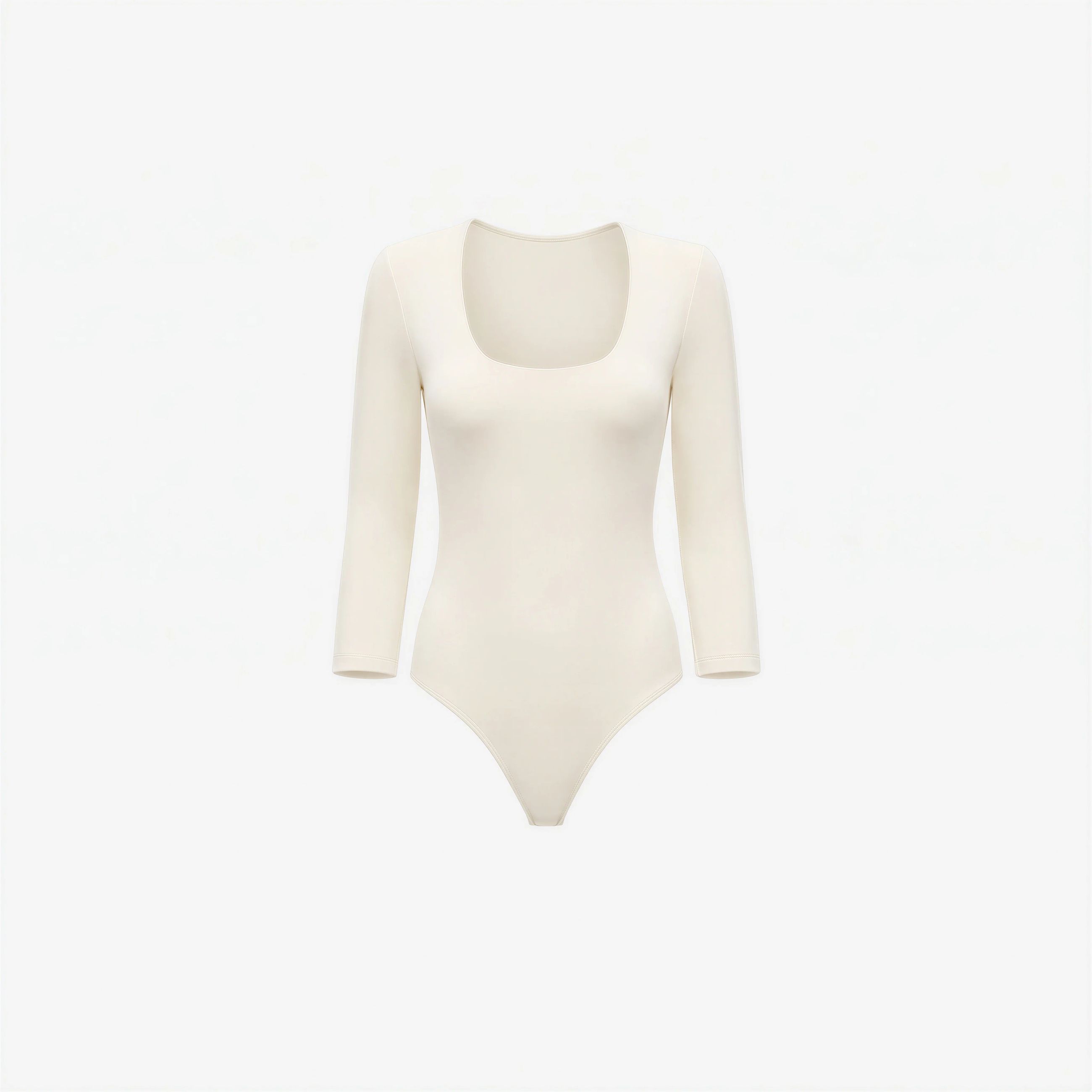 Silence limited BODY CON SCOLLO SQUADRATO