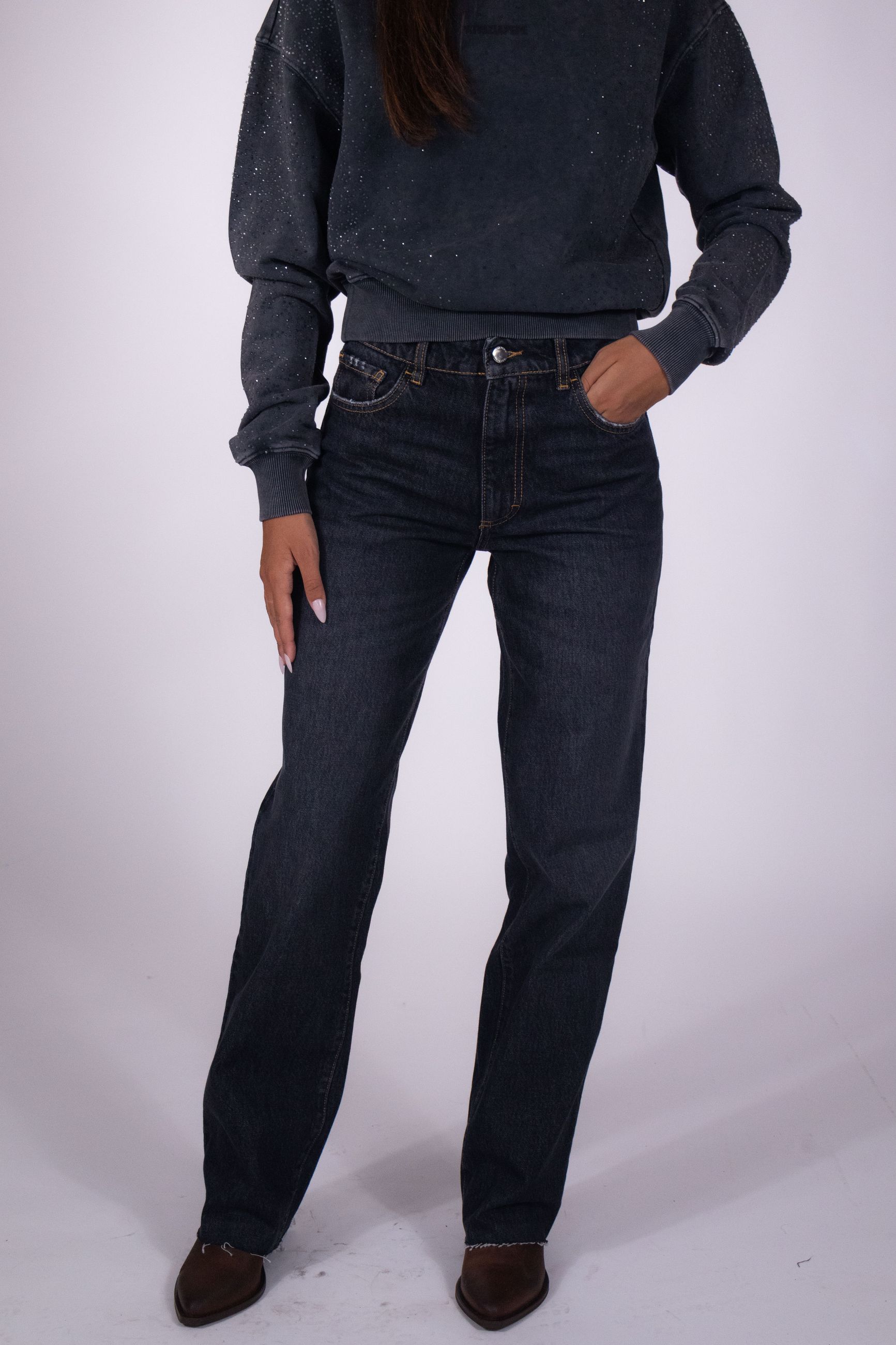 ICON DENIM JEANS TAGLIO VIVO