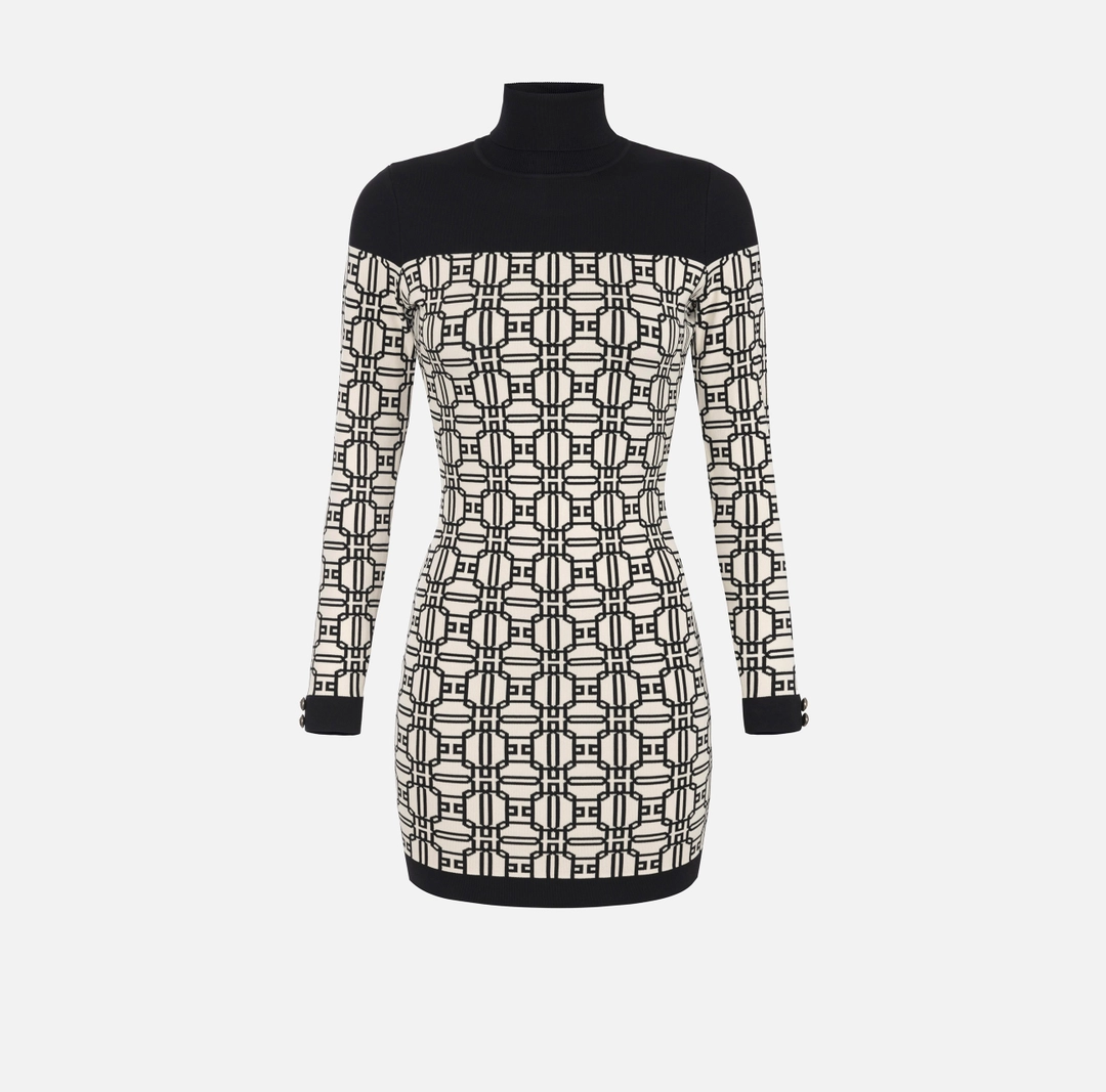 ELISABETTA FRANCHI ABITO IN MAGLIA DONNA