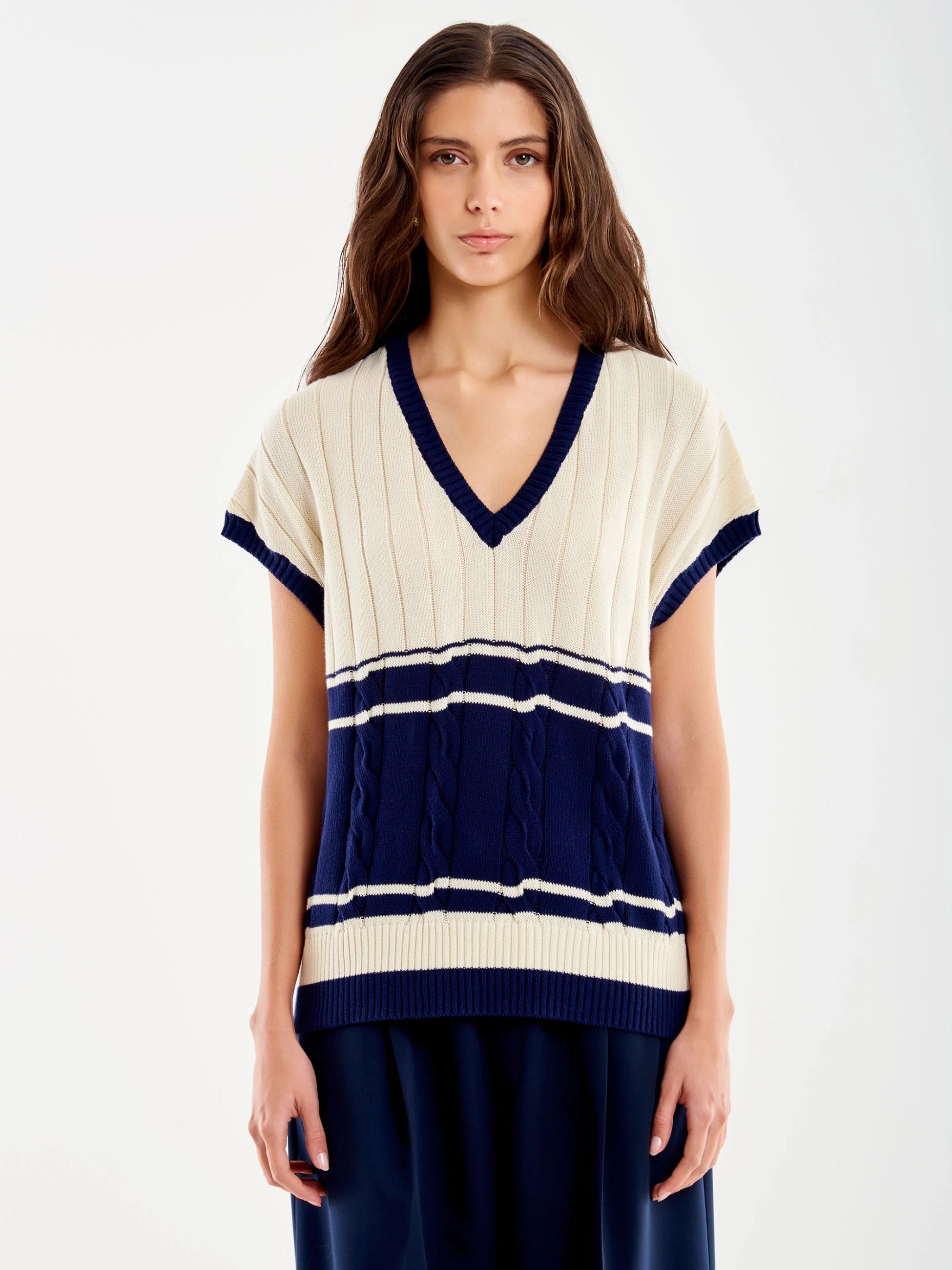 VICOLO GILET IN MAGLIA DONNA