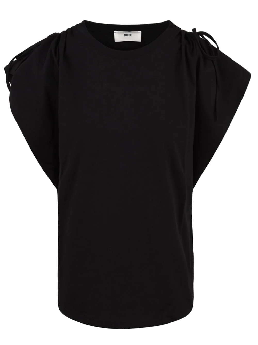 T-shirt Aderente Con Maniche Ad Aletta FR25ST3051J451K7 FRACOMINA - Foto 9