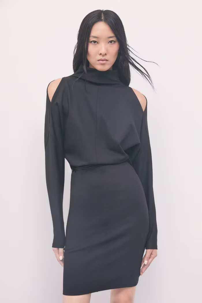 PATRIZIA PEPE ABITO MINI CUT OUT
