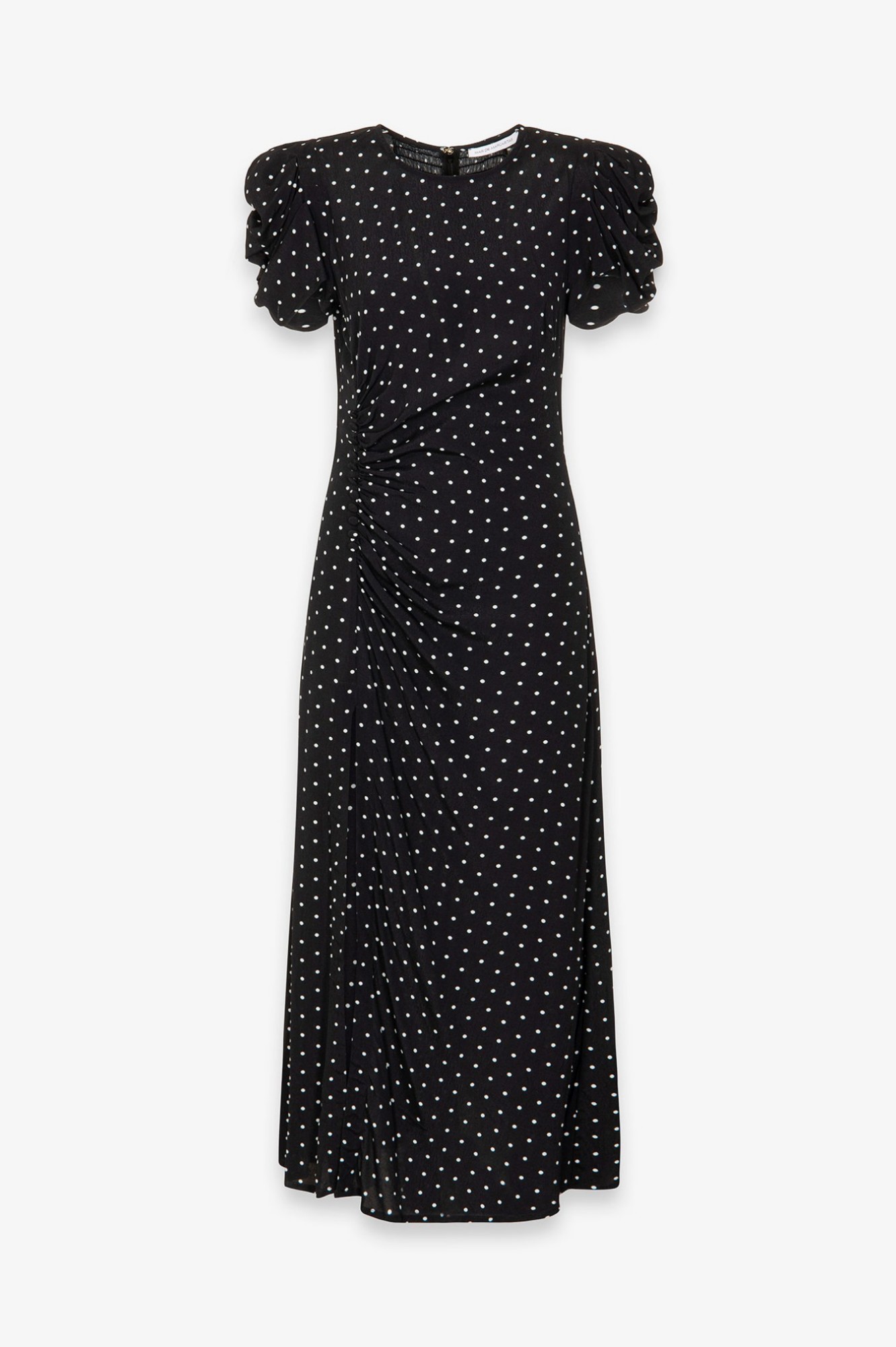 MAR DE MARGARITAS ABITO MIDI CON DRAPPEGGIO