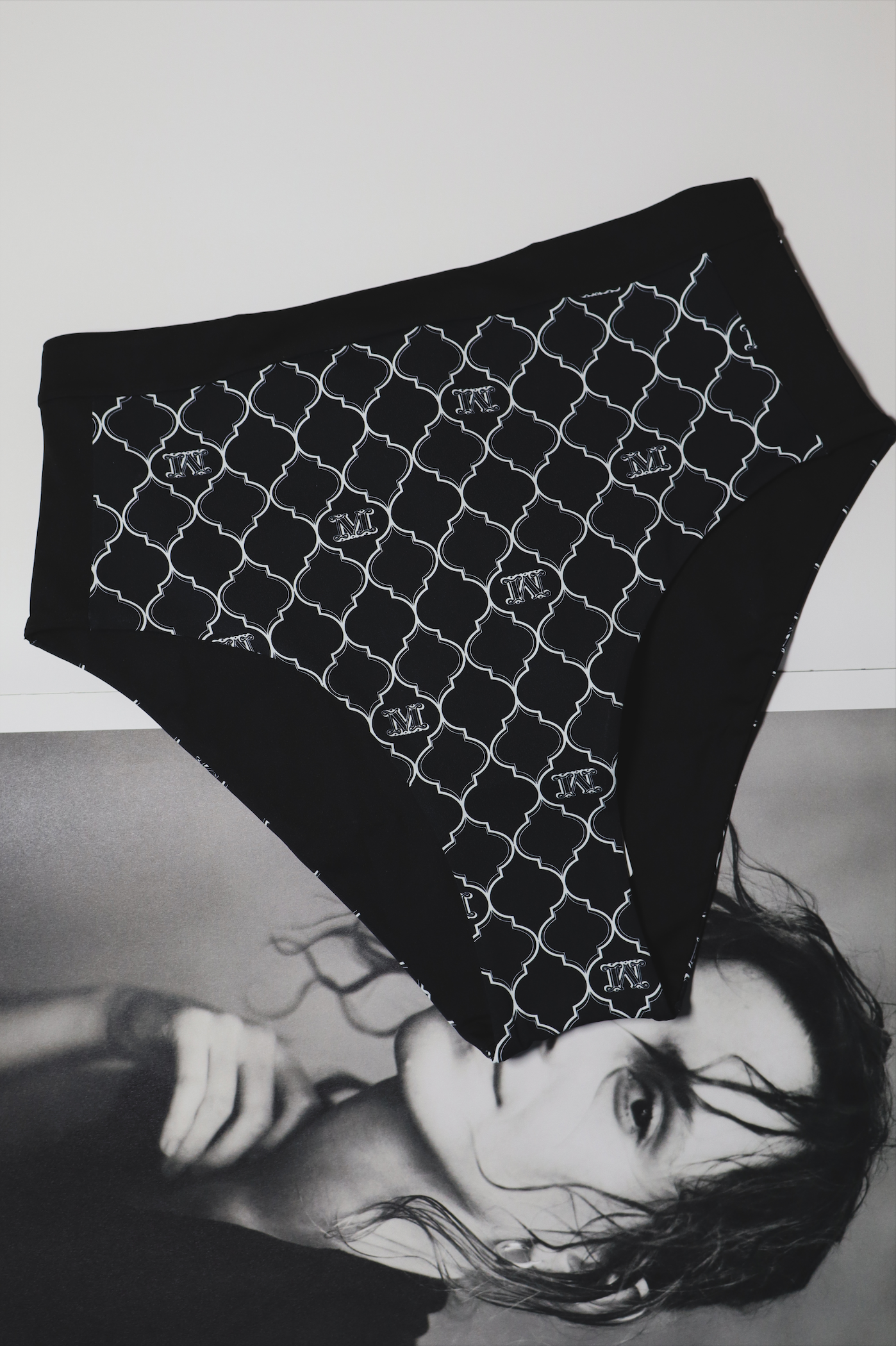 MAX MARA BEACHWEAR COSTUME SLIP VITA ALTA DONNA