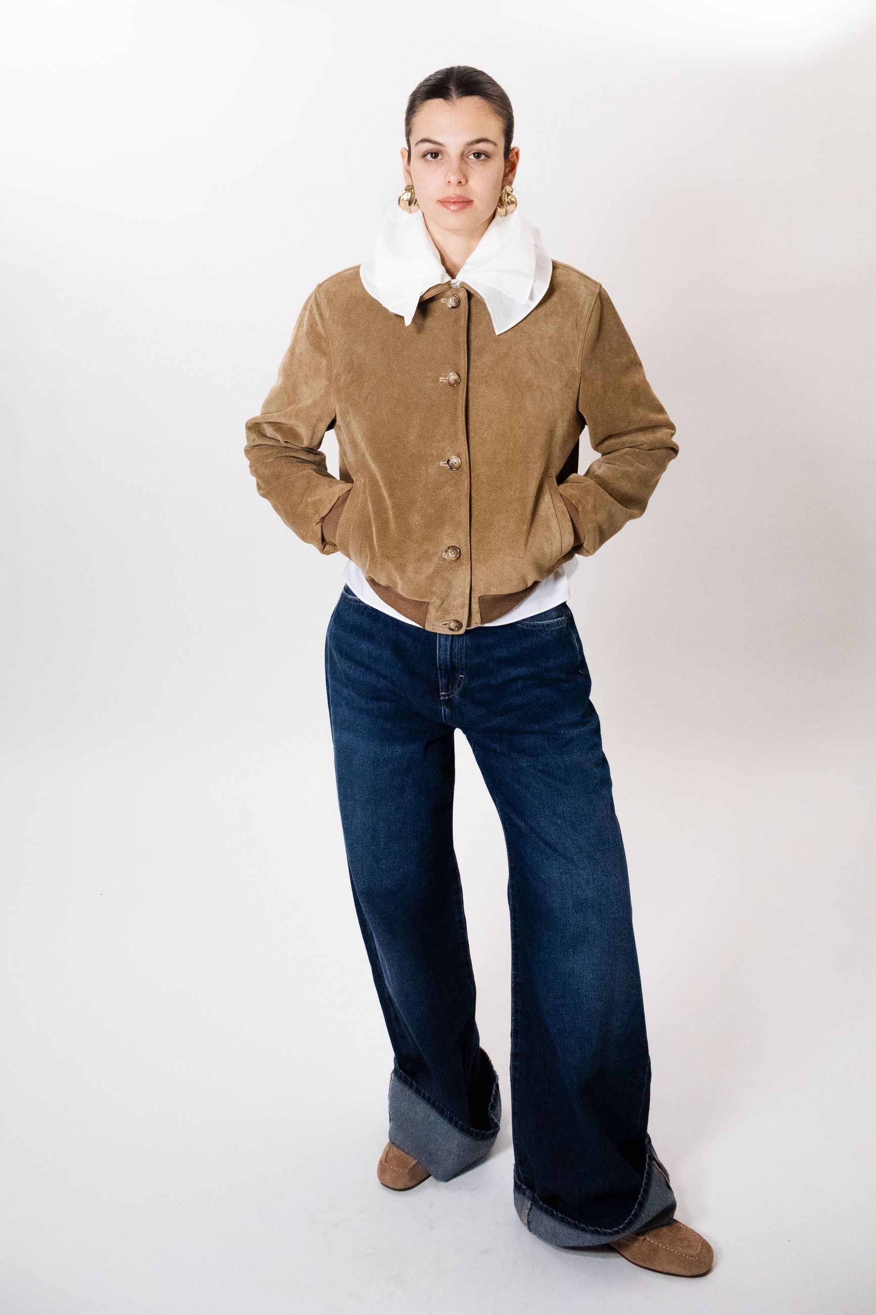 VICOLO GIACCA IN SUEDE