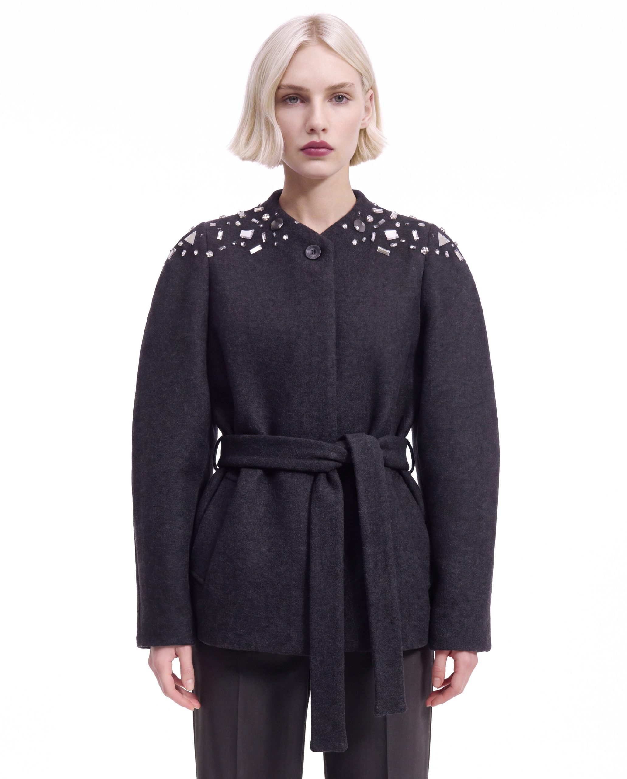 rame CAPPOTTO CORTO CON DECORAZIONI