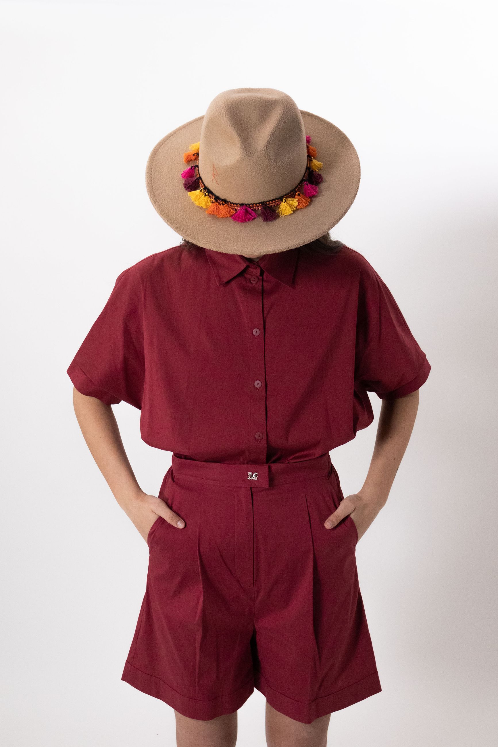 MAX MARA BEACHWEAR BERMUDA CON PINCES