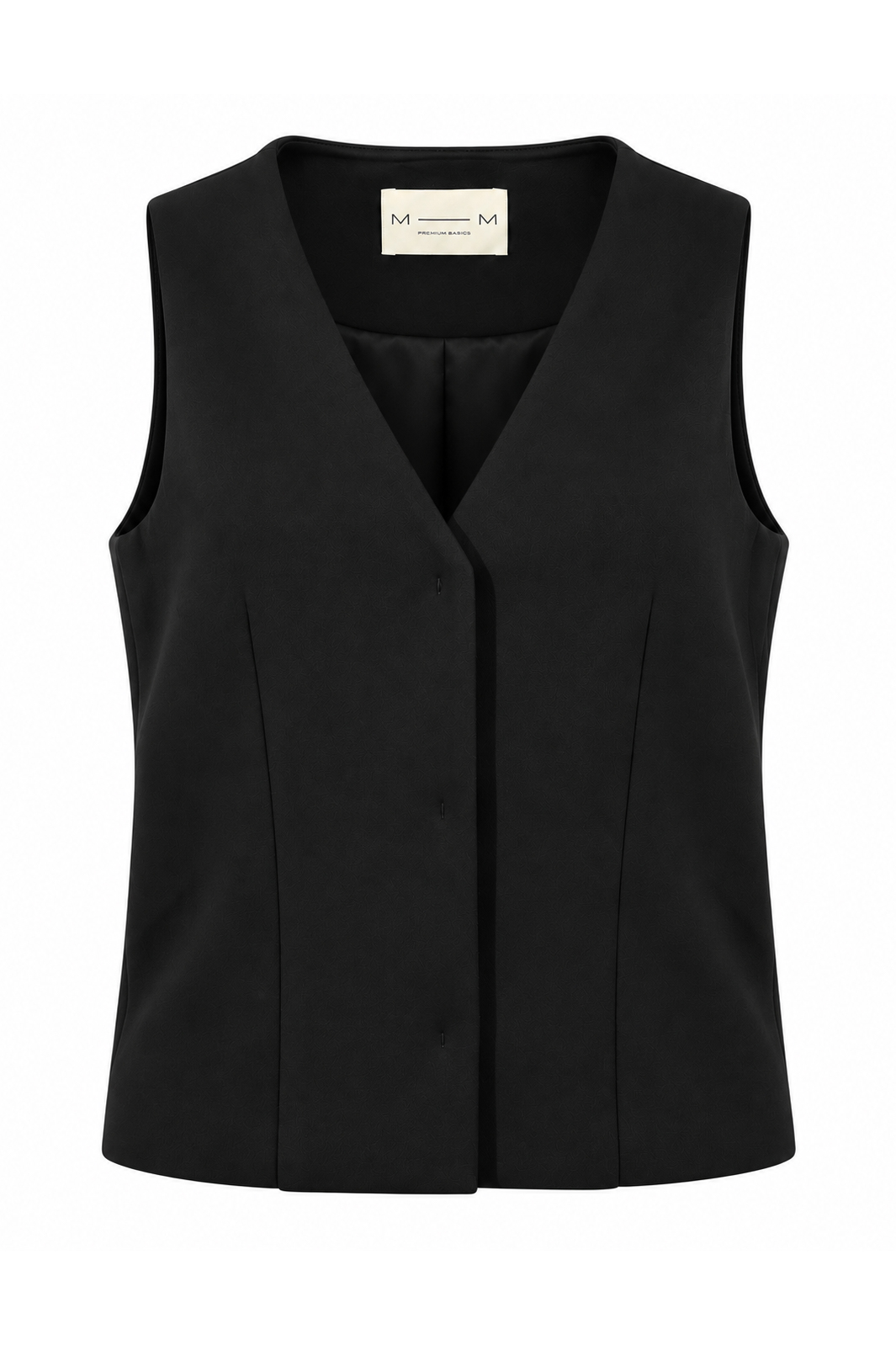 MM Max Mara GILET IN JERSEY SCOLLO A 