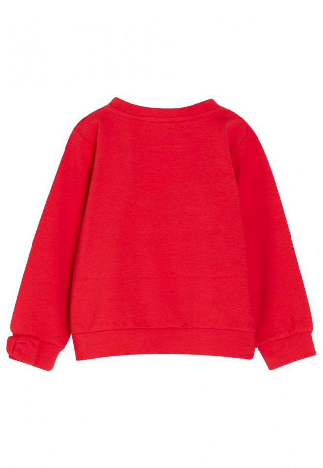 Liu-jo Bambina Felpa Rossa Per Bambina,con Cuore A