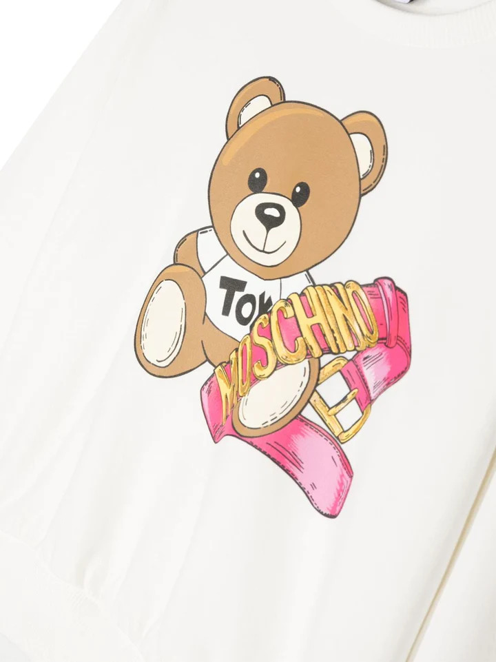 Moschino Bambina Felpa Per Bambina Con Stampa