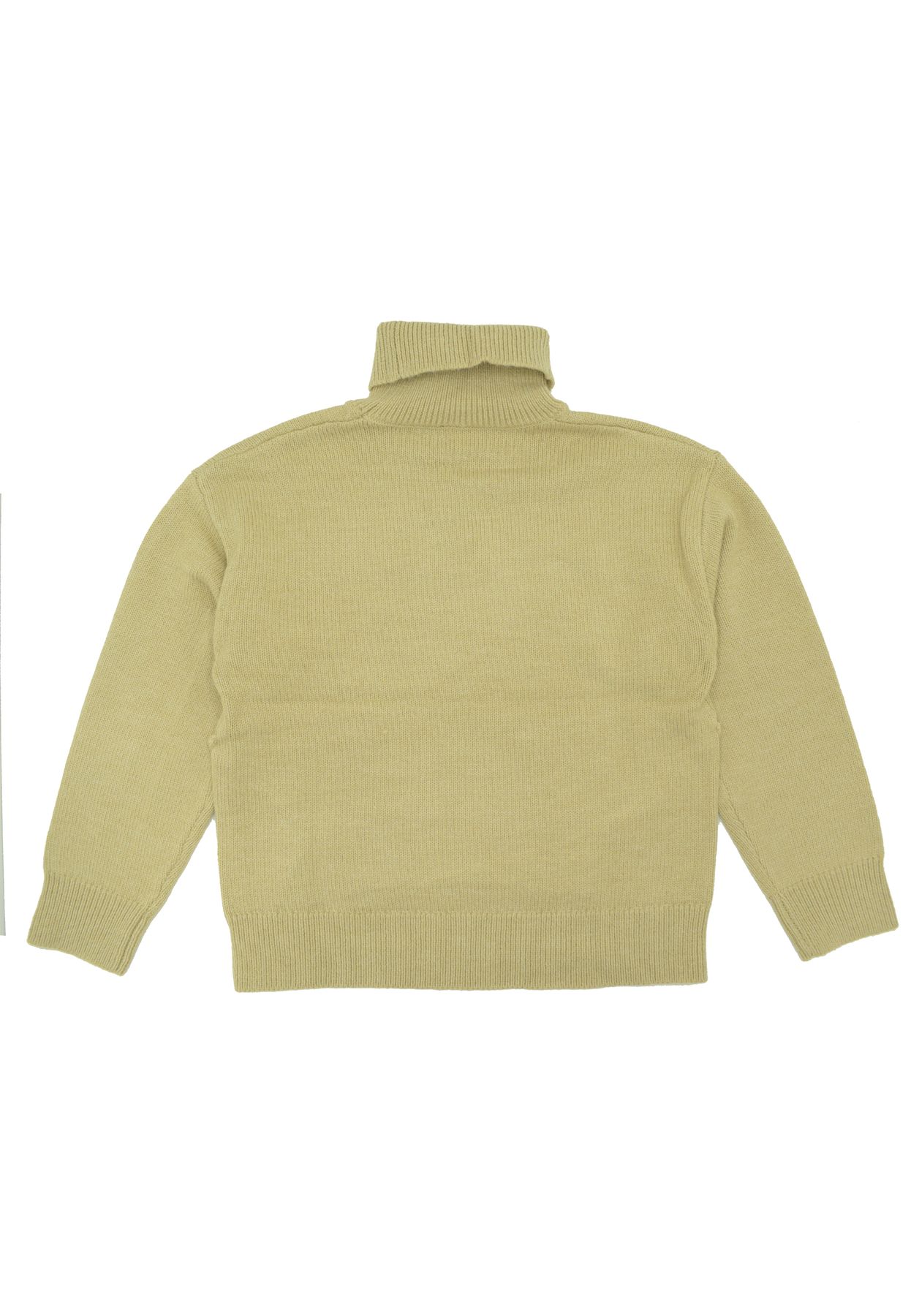 Manila Grace Bambina Maglione A Collo Alto Per Ragazza Con Logo In