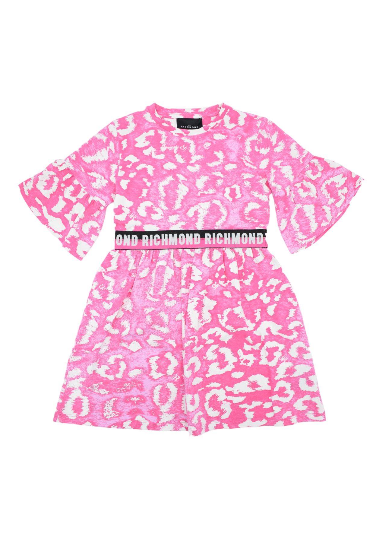 John Richmond Bambina Abito Corto Per Ragazza Con Elastico Logato