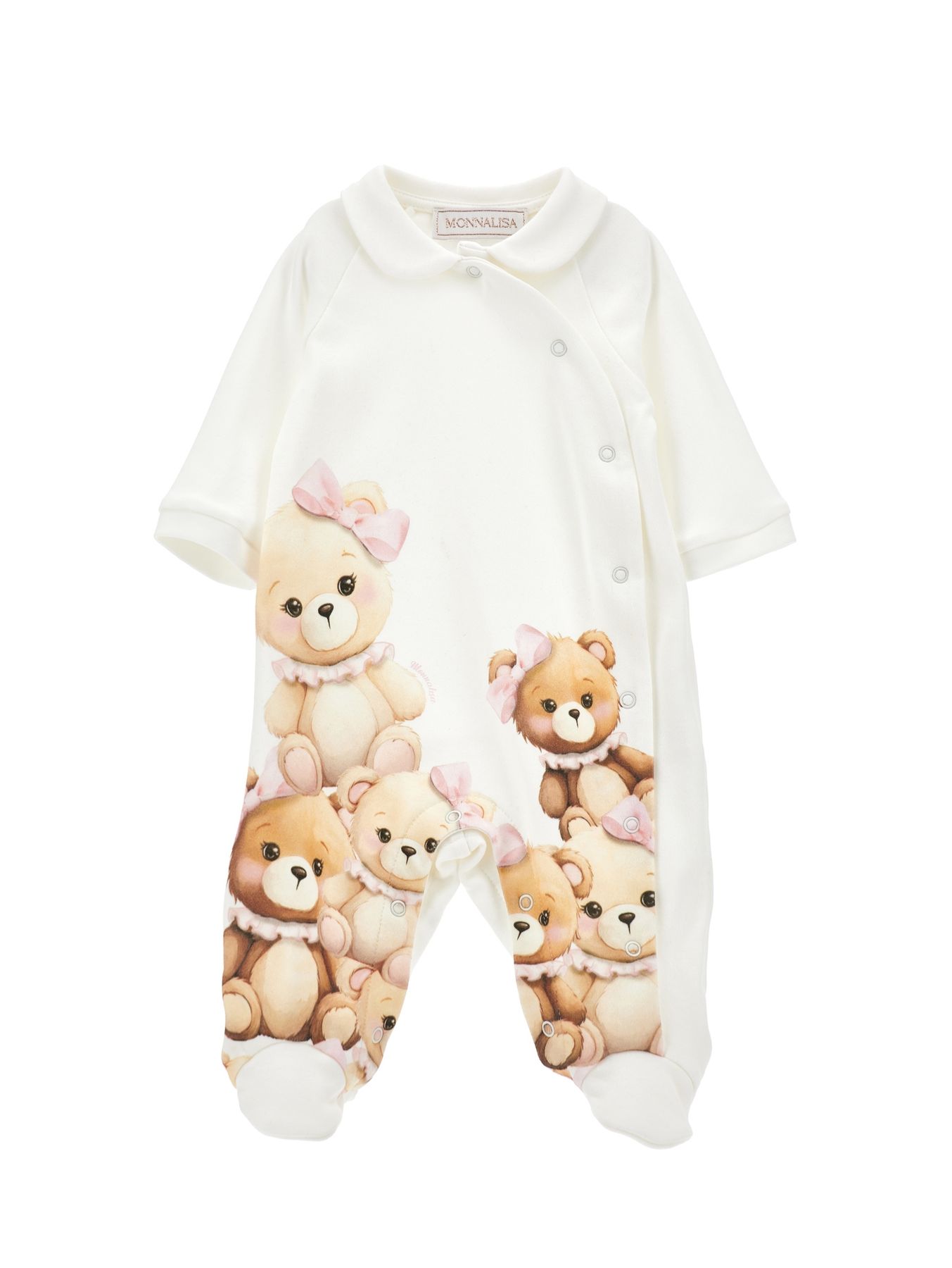 Monnalisa Neonata Tutina Per Neonata Stampa Orsetti Grandi