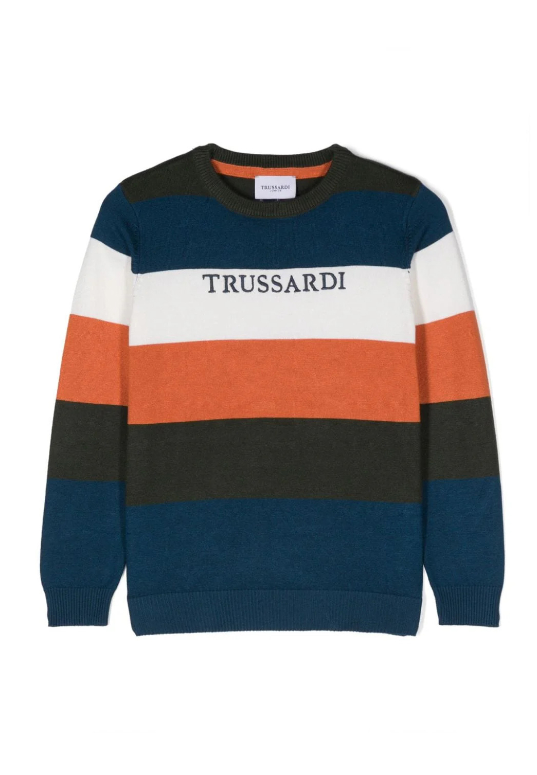 Gilet Maglioni Trussardi Jeans Trussardi Bambino Maglione A Righe Per