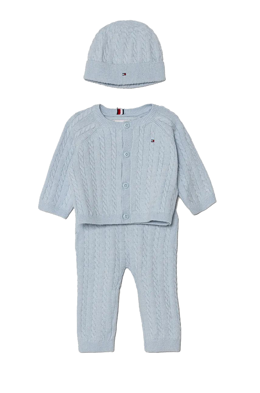 Tommy Hilfiger Neonato Set Per Neonato Maglione Con Bottoni
