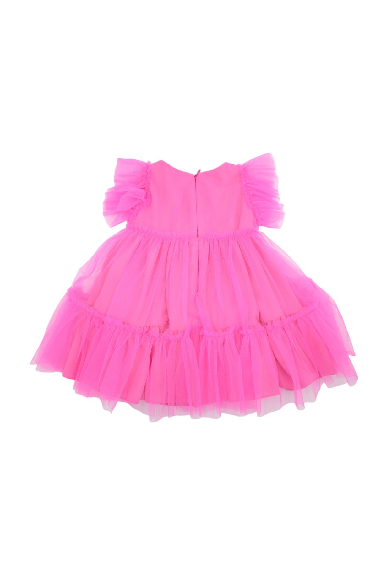 Yanmucy Vestito Da Halloween Per Bambina: Magico Tutù In Tulle Con Maniche A Pipistrello, Gonna Asimmetrica Colorata - Perfetto Per Festa Di Halloween E Giochi Di Fantasia (2-8 Anni)