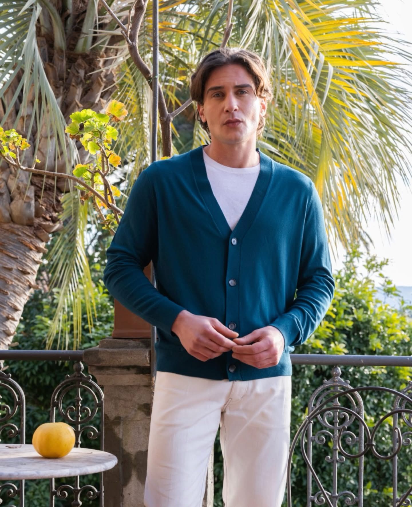 RETOIS Cardigan Uomo