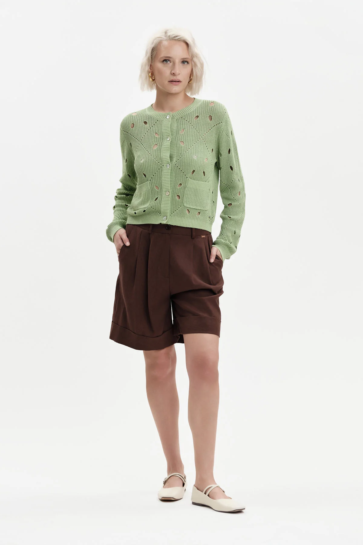 WHITE WISE Short Donna