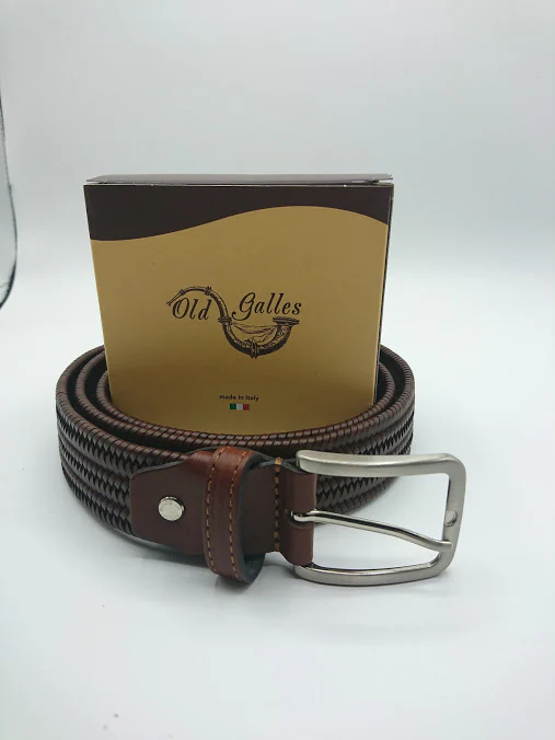 OLD GALLES Cintura pelle elastica 4720