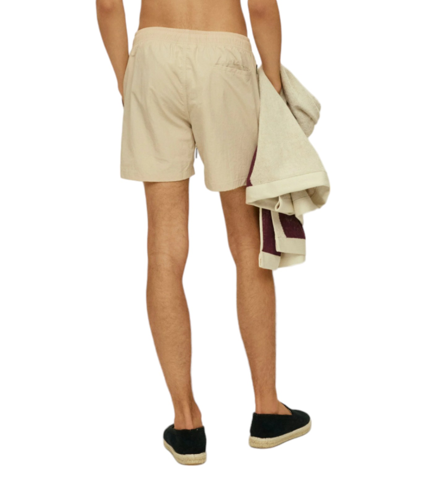 OAS SAND NYLON SWIM SHORTS