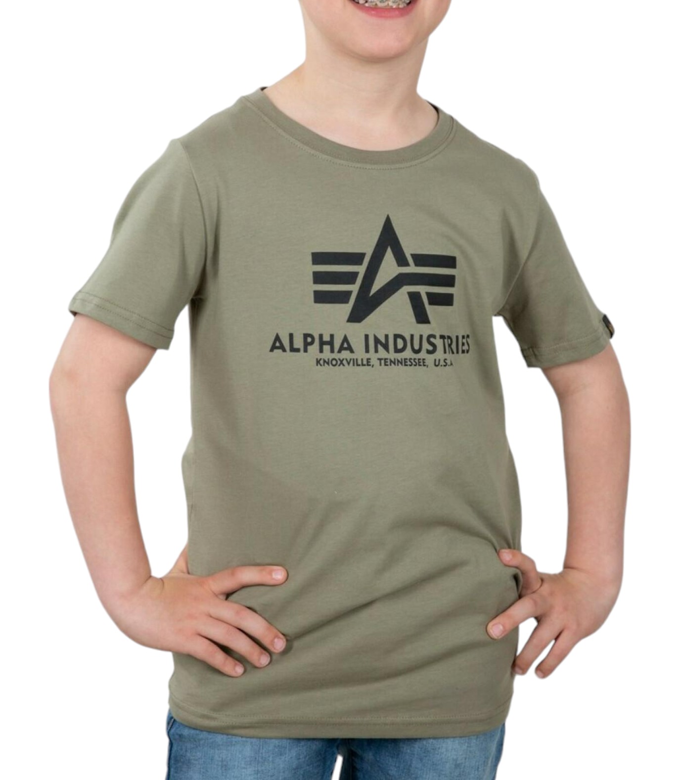 ALPHA INDUSTRIES T-SHIRT BAMBINO