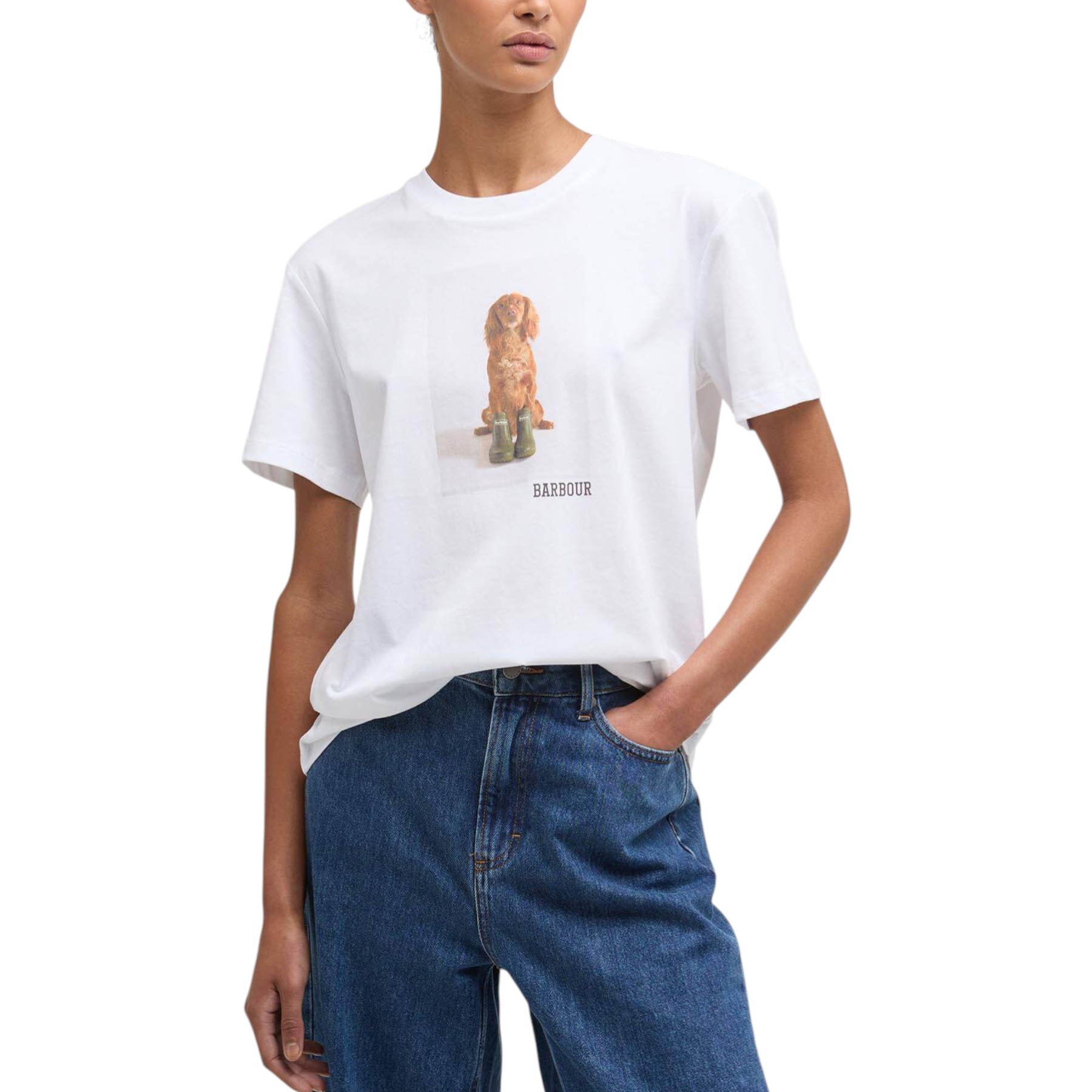 BARBOUR T-SHIRT DONNA