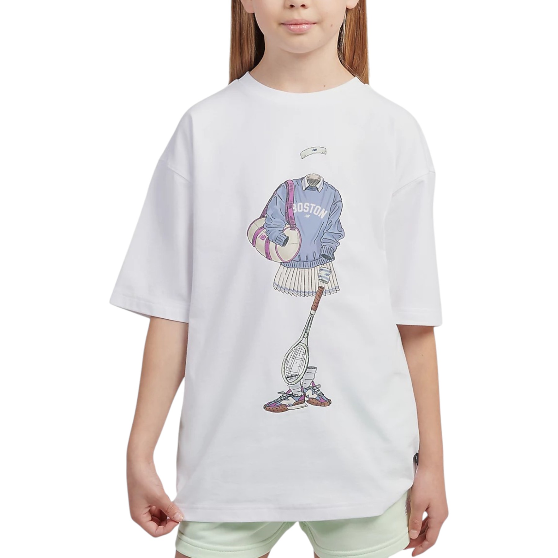 NEW BALANCE T-SHIRT BAMBINO/BAMBINA