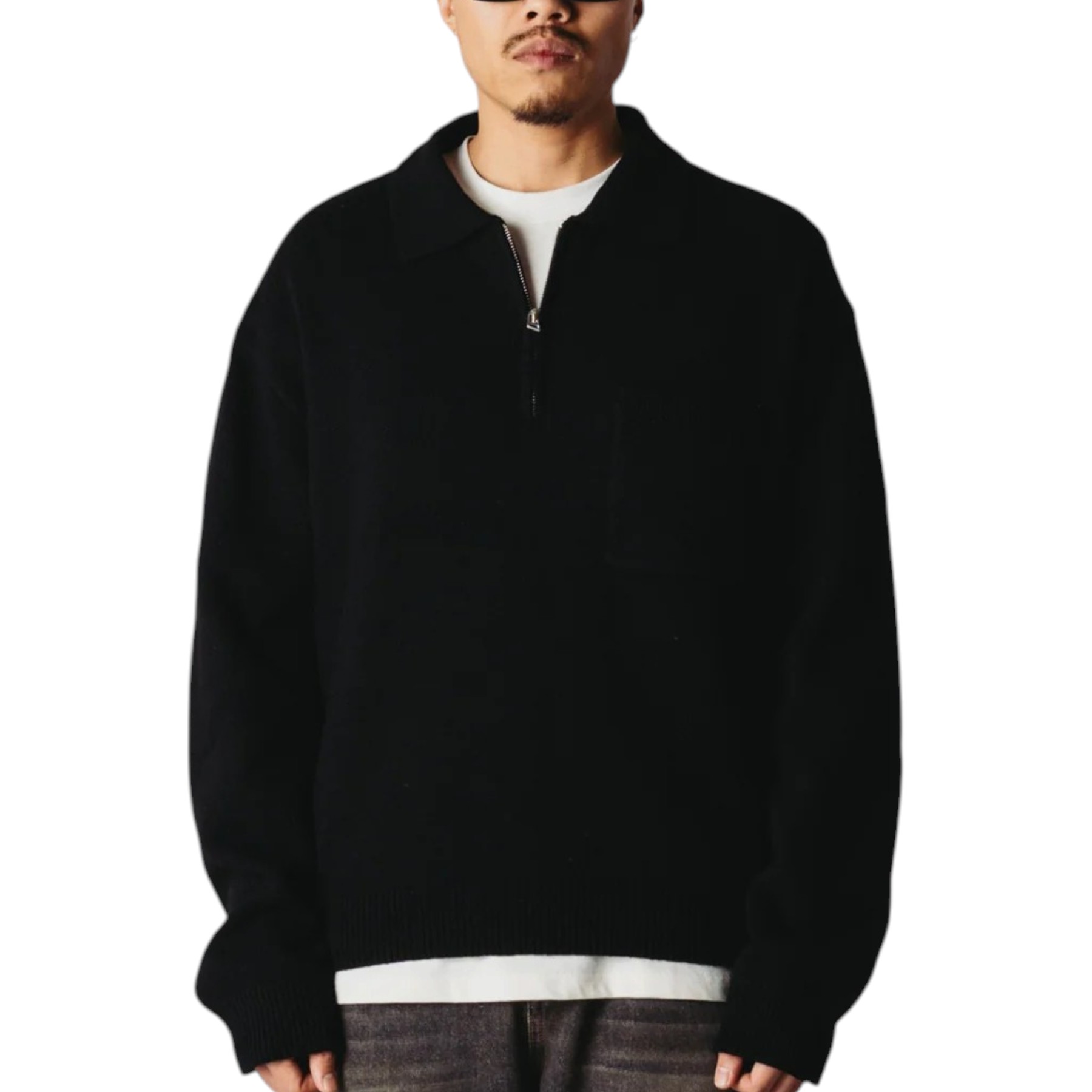 WOODBIRD MAGLIONE HALF ZIP