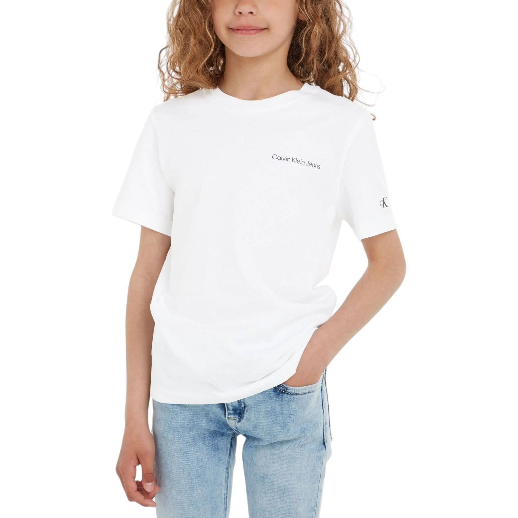 CALVIN KLEIN T-SHIRT BAMBINO/BAMBINA