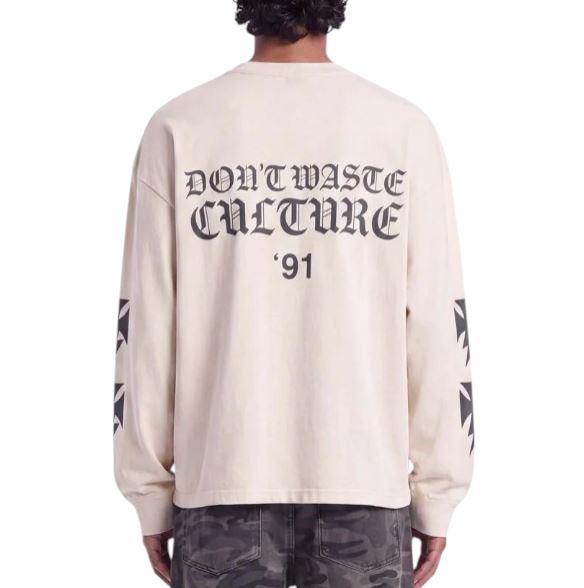 Don't Waste Culture T-SHIRT L/S