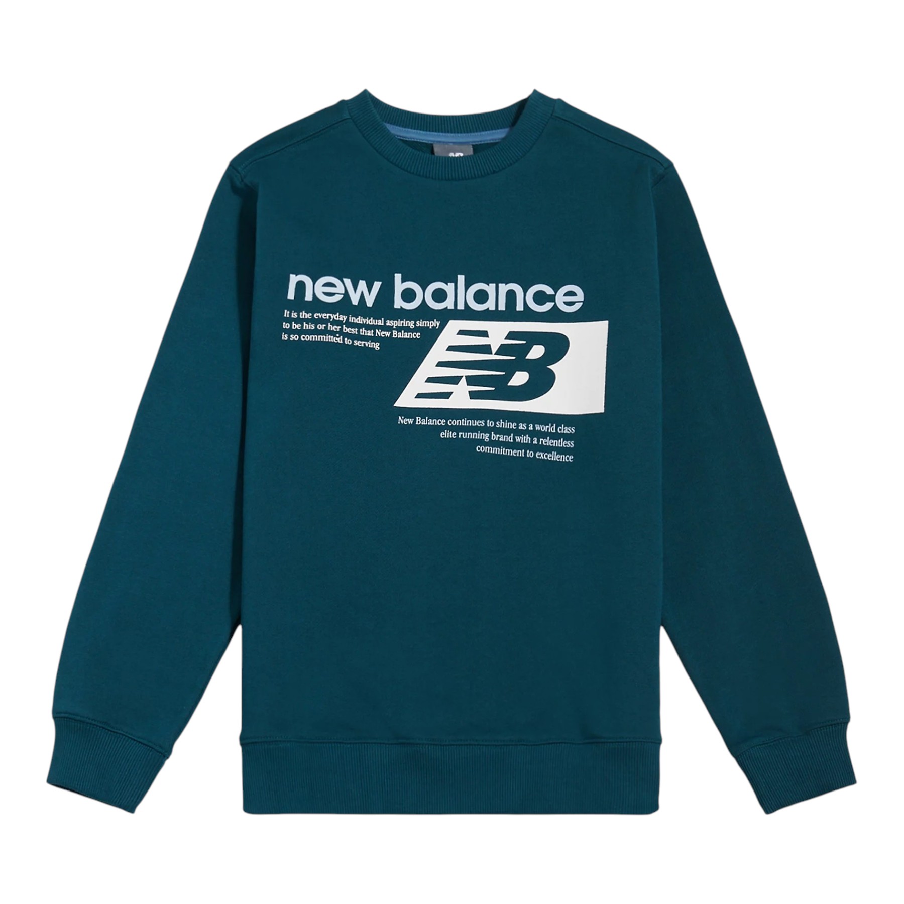 NEW BALANCE FELPA BAMBINO/BAMBINA