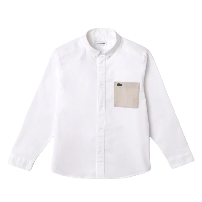 LACOSTE CAMICIA BAMBINO