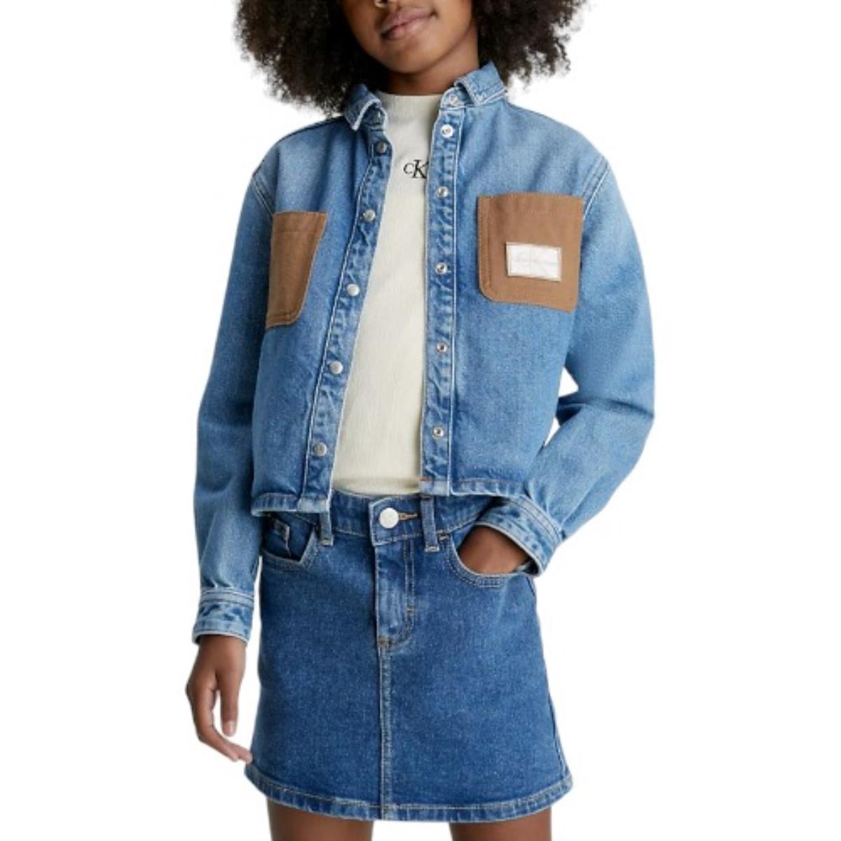 CALVIN KLEIN CAMICIA Bambina