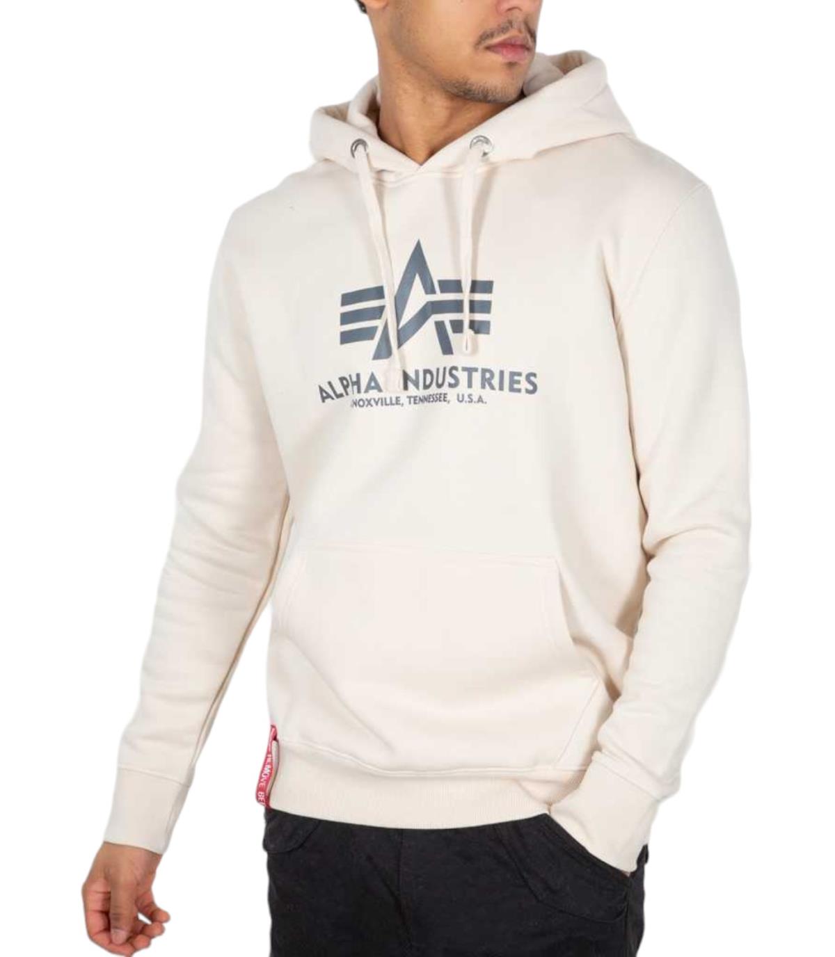 ALPHA INDUSTRIES FELPA Uomo