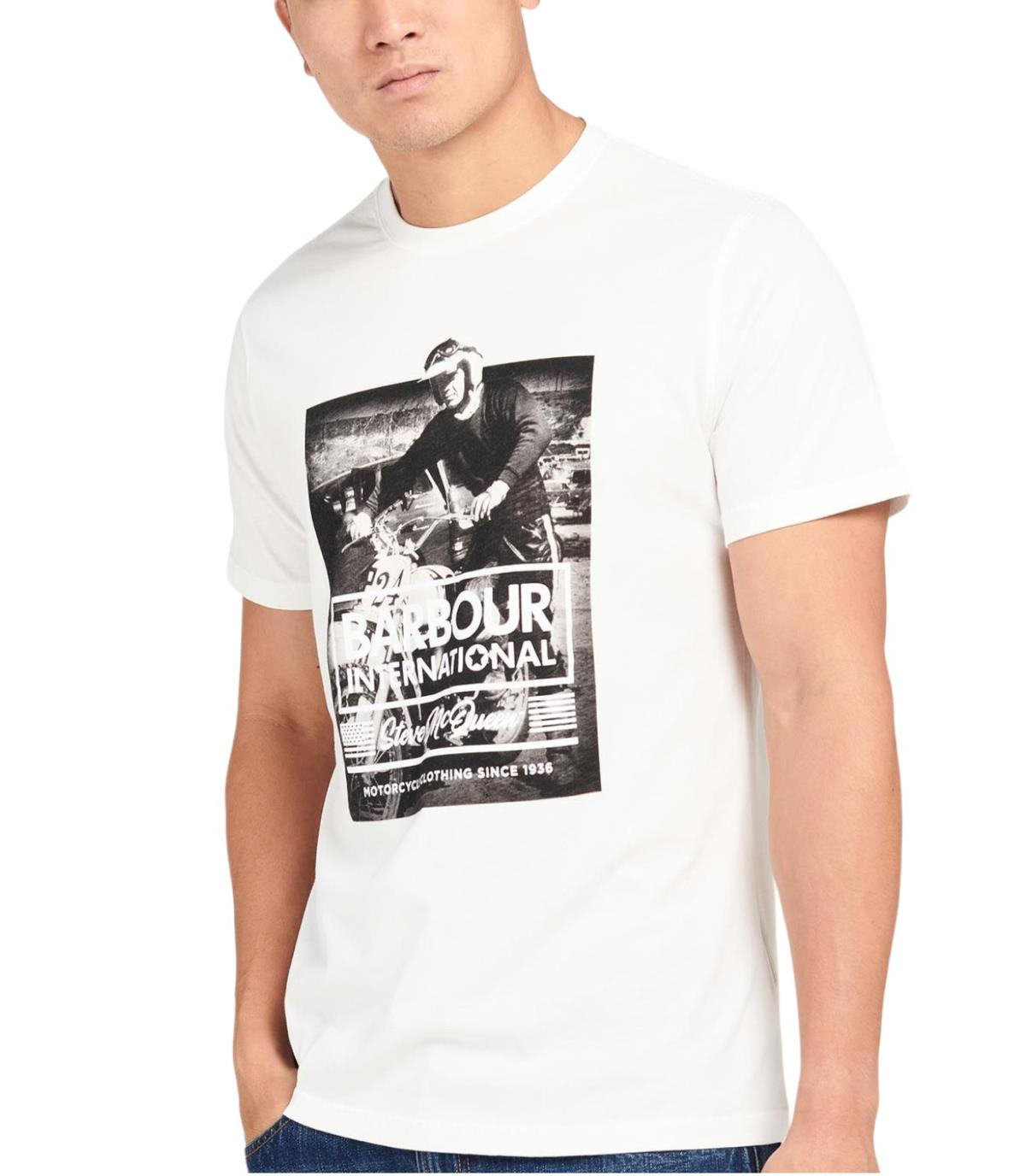 BARBOUR T-SHIRT Uomo