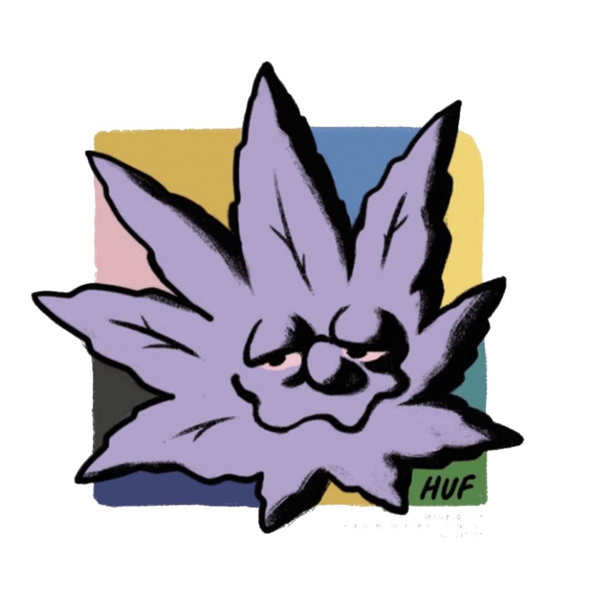 HUF WORLDWIDE STICKER PACK Unisex