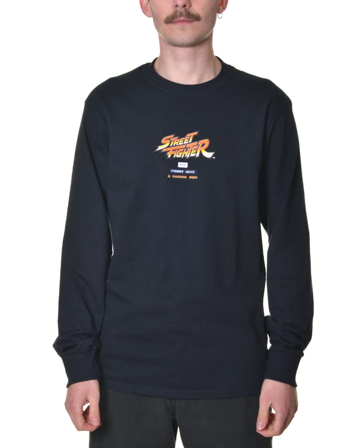 HUF X STREET FIGHTER T-SHIRT L/S Uomo