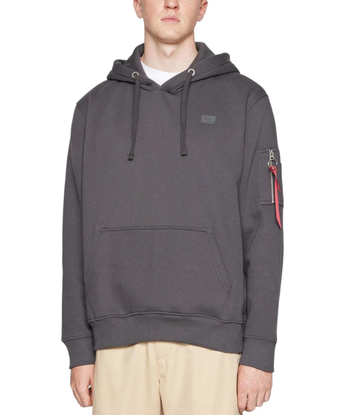 ALPHA INDUSTRIES FELPA Uomo
