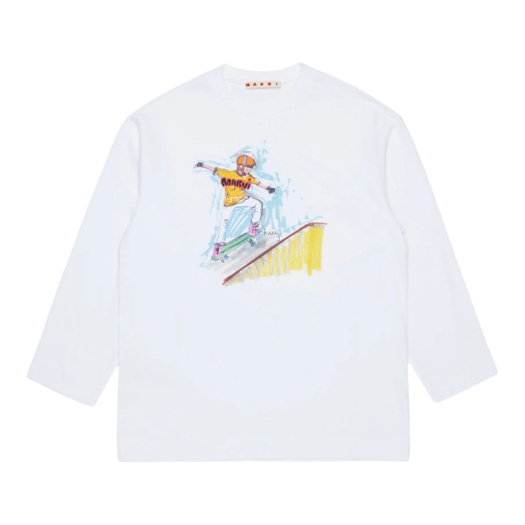 MARNI T-SHIRT L/S BAMBINO/BAMBINA